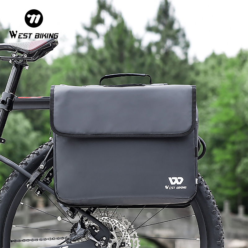 Panniers Waterproof Rear - WEST BIKING 36L Large Capacity Bike