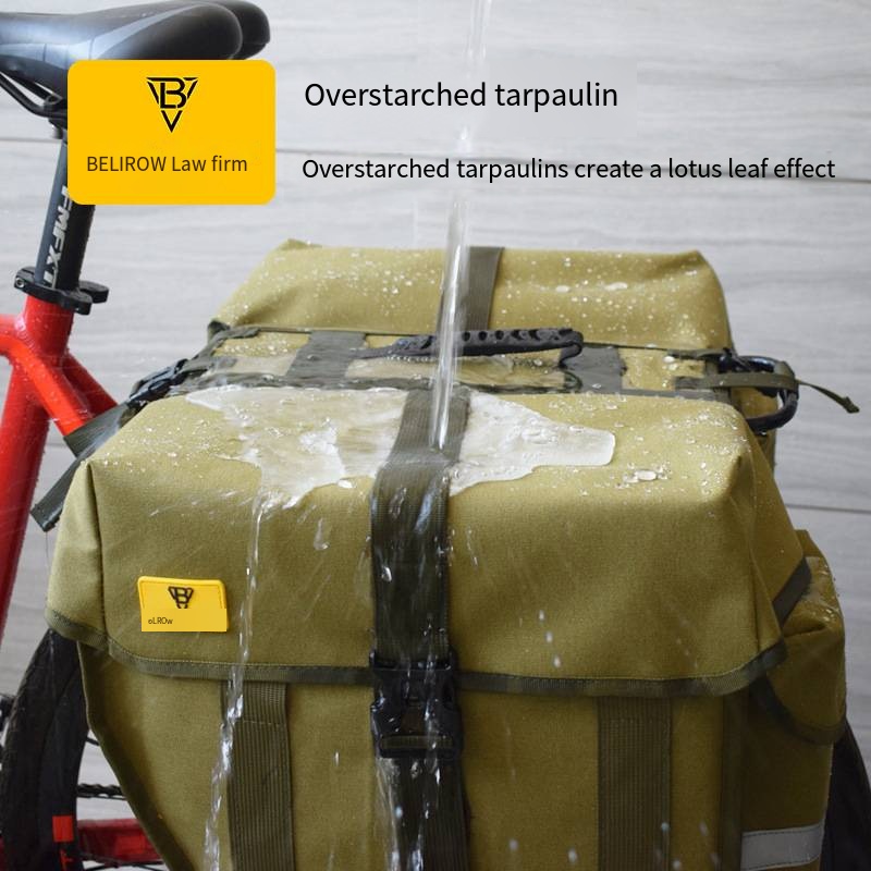 Large Capacity Bike Rear Bag D - Panniers Waterproof Rear ulasan dan harga