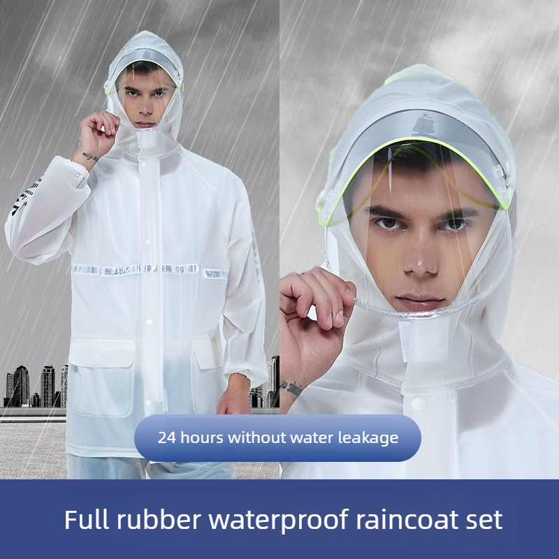 Reflective Two Piece Motorcycl - Cycling Commute In Rain ulasan dan harga