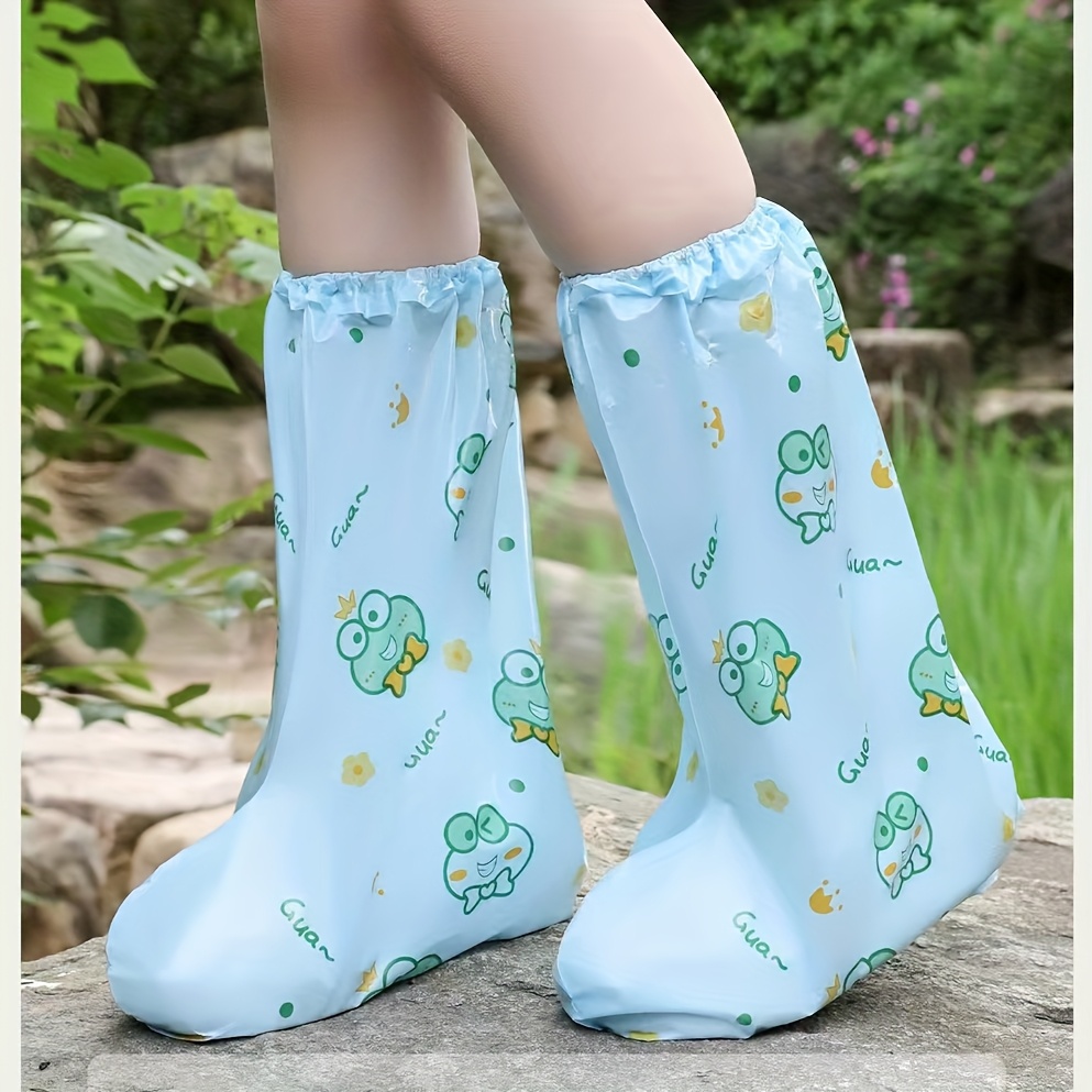 10pc Frog Cartoon Shoe Covers  - Cycling Commute Shoes ulasan dan harga