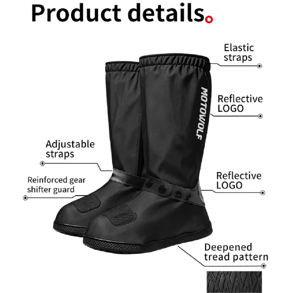 Outdoor commuting Tube Rain Sh - Cycling Commute Shoes ulasan dan harga