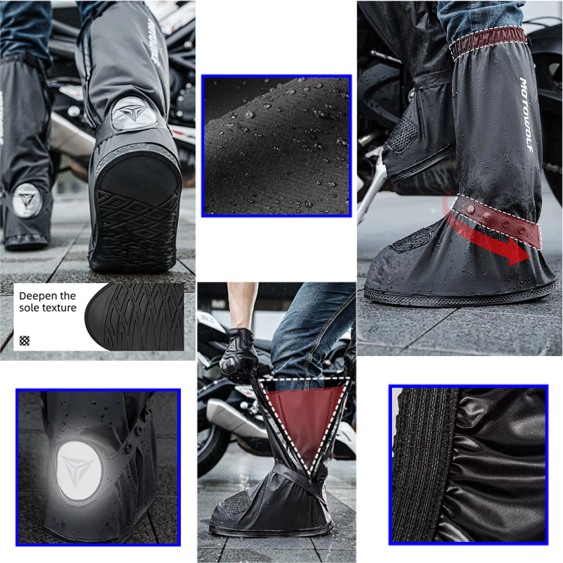 Outdoor commuting Tube Rain Sh - Cycling Commute Shoes ulasan dan harga