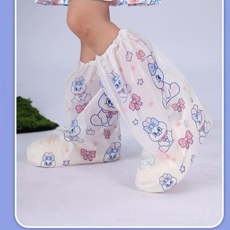 10pc Cartoon Rabbit Shoe Cover - Cycling Commute Shoes ulasan dan harga
