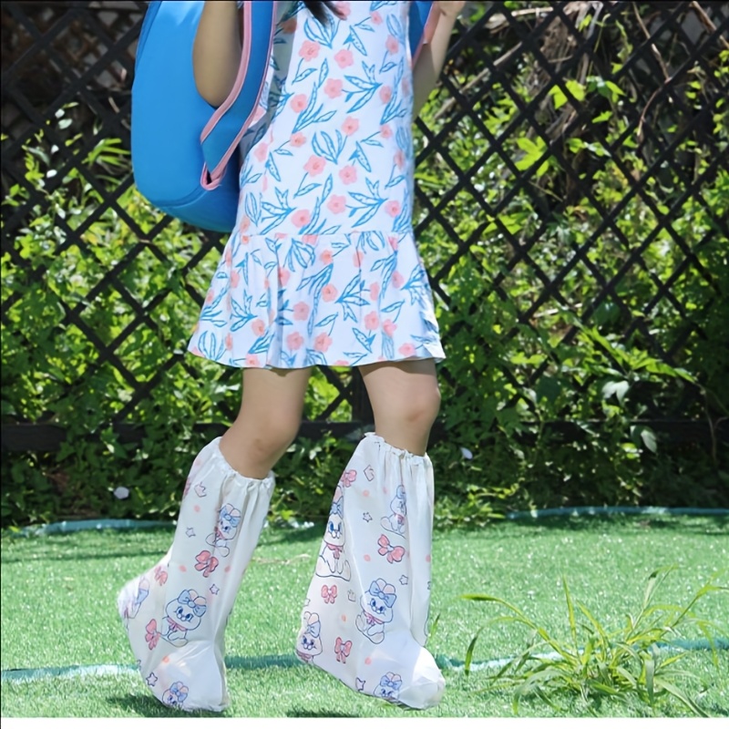 10pc Cartoon Rabbit Shoe Cover - Cycling Commute Shoes ulasan dan harga