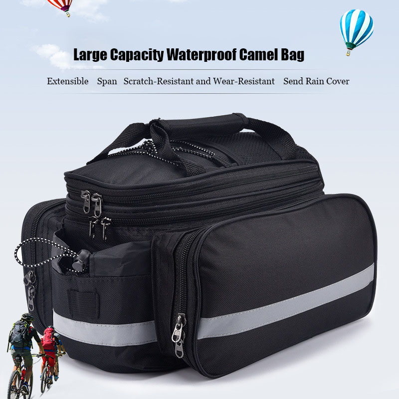 Large Capacity Bicycle Pannier - Panniers Waterproof Rear ulasan dan harga