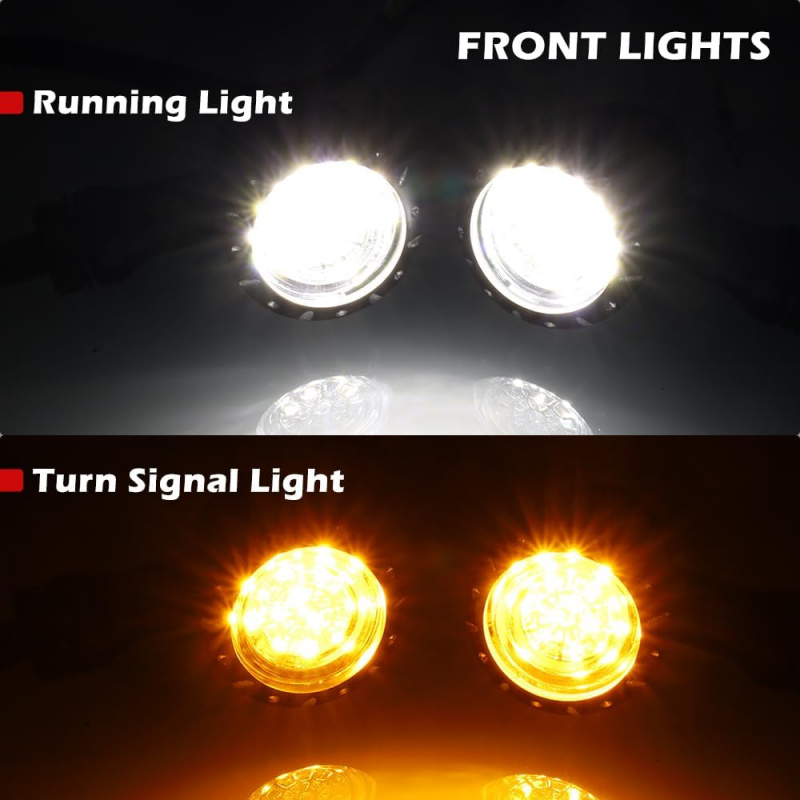 Motorcycle Bullet LED Front Re - Bike Light Front Rear ulasan dan harga
