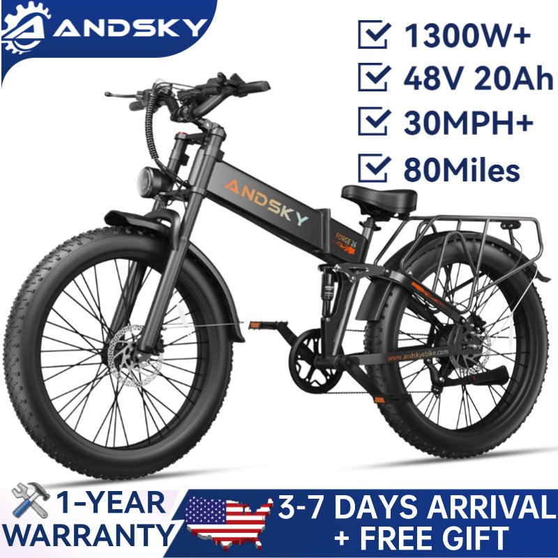 ANDSKY Forge 26 Foldable Elect - Commuting On Mountain Bike ulasan dan harga