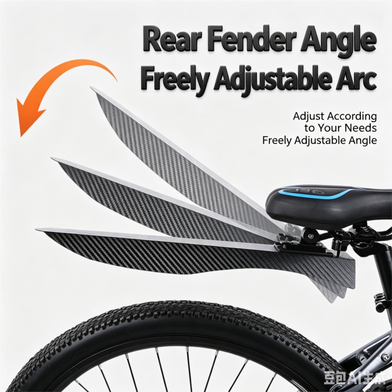 Extended Wide Adjustable Bike  - Fender Mudguard Set ulasan dan harga