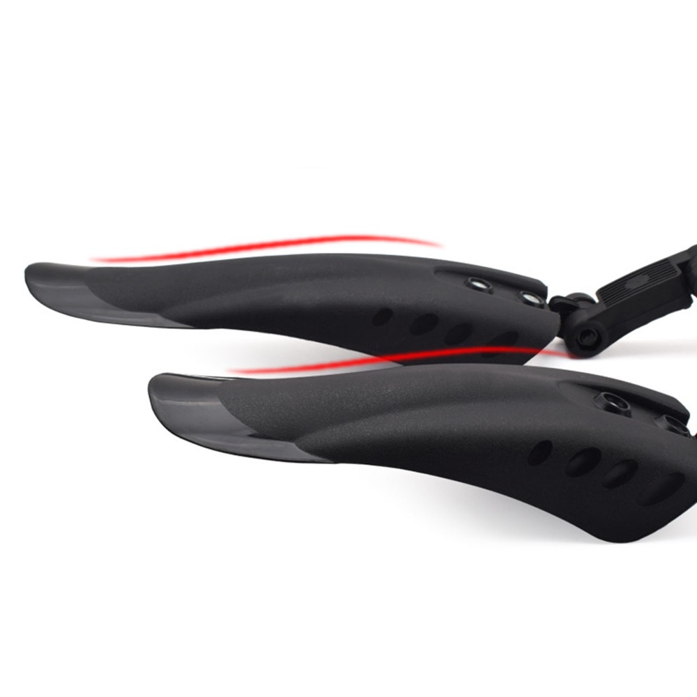 2Pcs Front Rear Set Bike Mudgu - Fender Mudguard Set ulasan dan harga