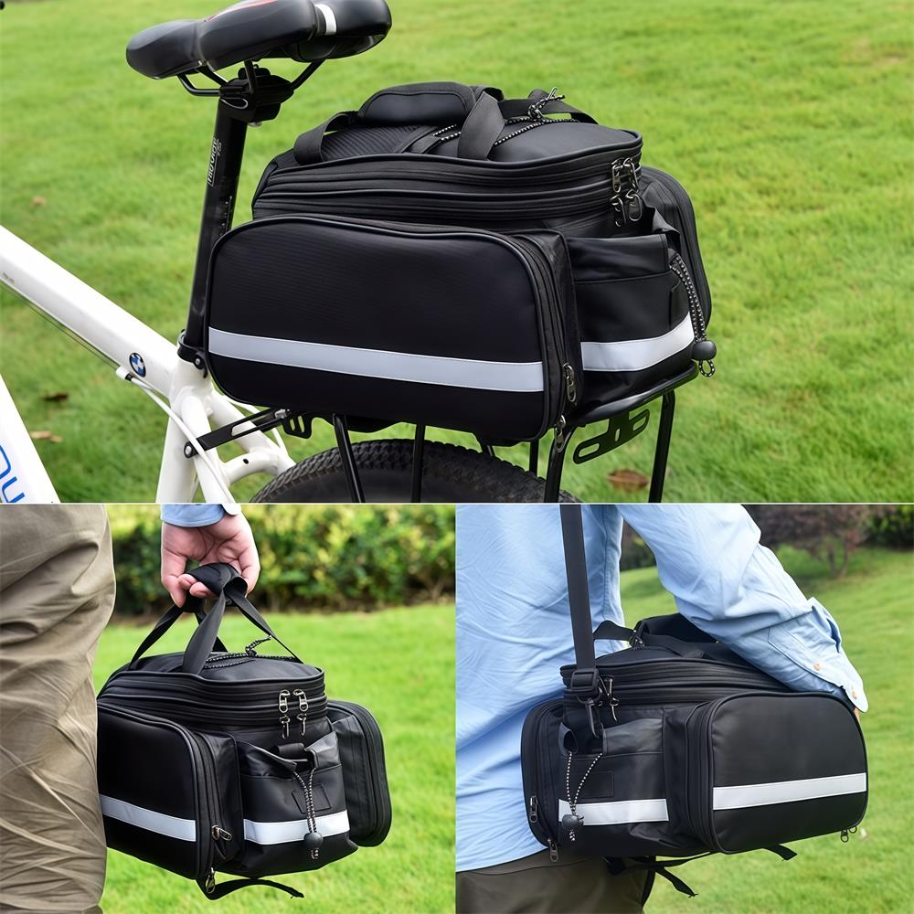 Bike Rear Rack Bag Bicycle Tru - Cycling Commute In Rain ulasan dan harga