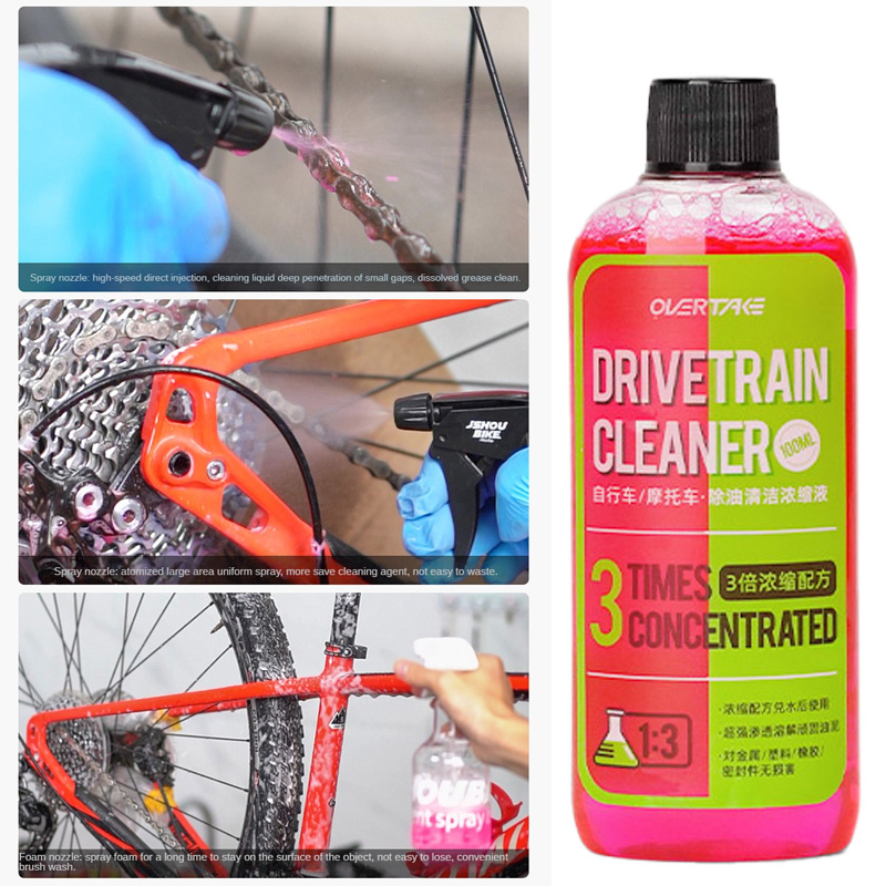 100ml Bike Drivetrain Cleaner  - Grease Waterproof Bike ulasan dan harga