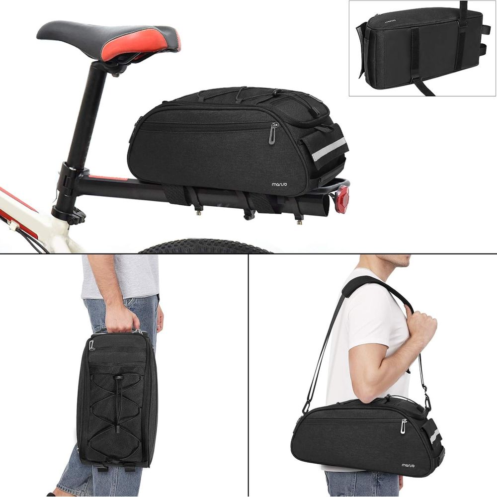 Bike Rack Bag Waterproof Trunk - Panniers Waterproof Rear ulasan dan harga