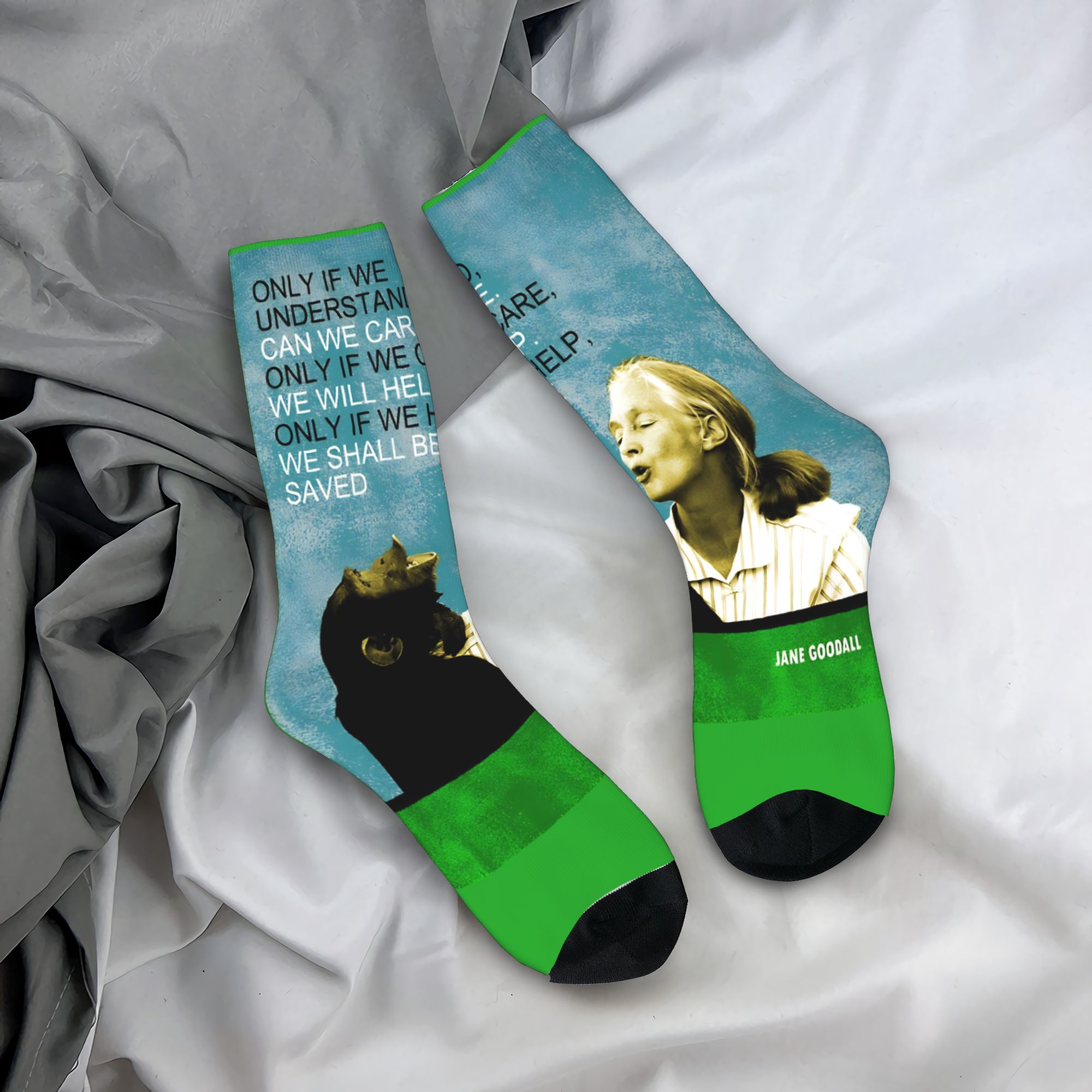 Jane Goodall Quote Biology Pri - Cycling Quote ulasan dan harga