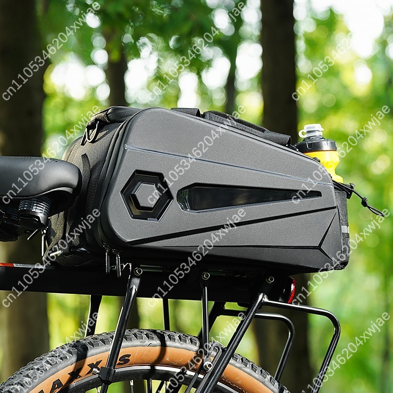 Hard Shell Bicycle Trunk Bag W - Panniers Waterproof Rear ulasan dan harga