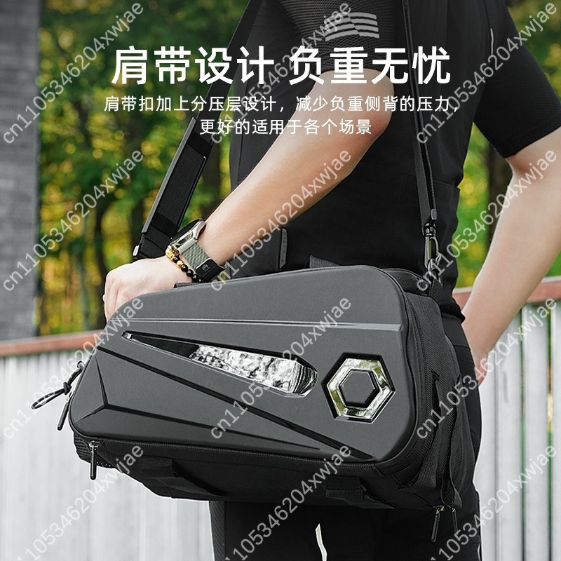 Hard Shell Bicycle Trunk Bag W - Panniers Waterproof Rear ulasan dan harga