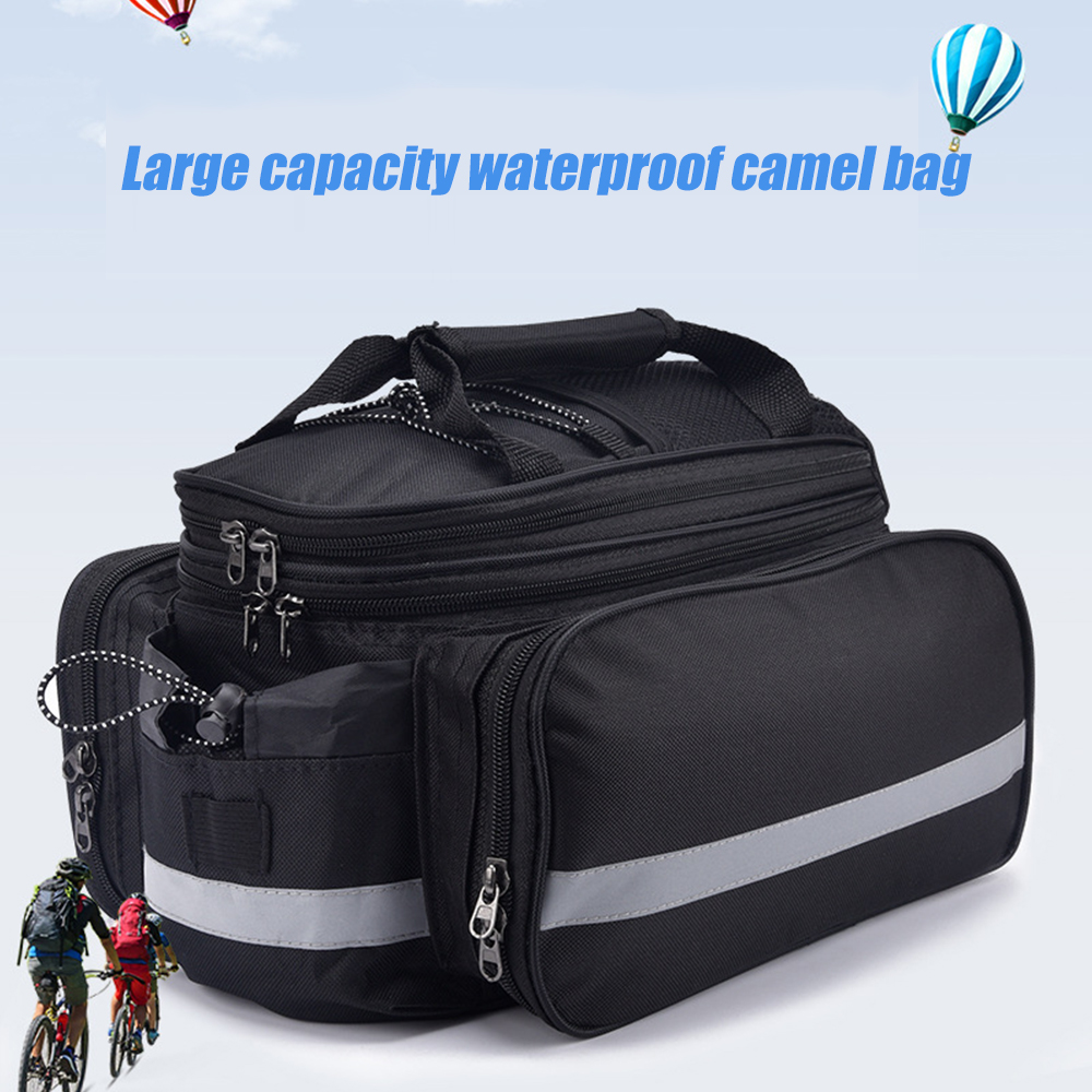 1pcs Bicycle Trunk Bag Bike Re - Cycling Commute In Rain ulasan dan harga