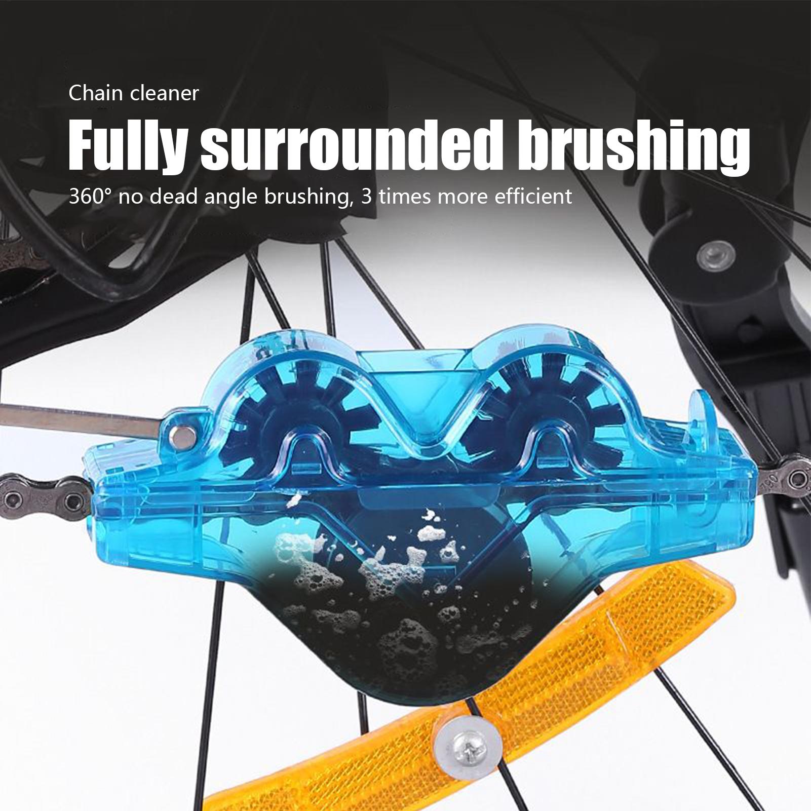 Cycling Chain Cleaner Kit with - Grease Waterproof Bike ulasan dan harga