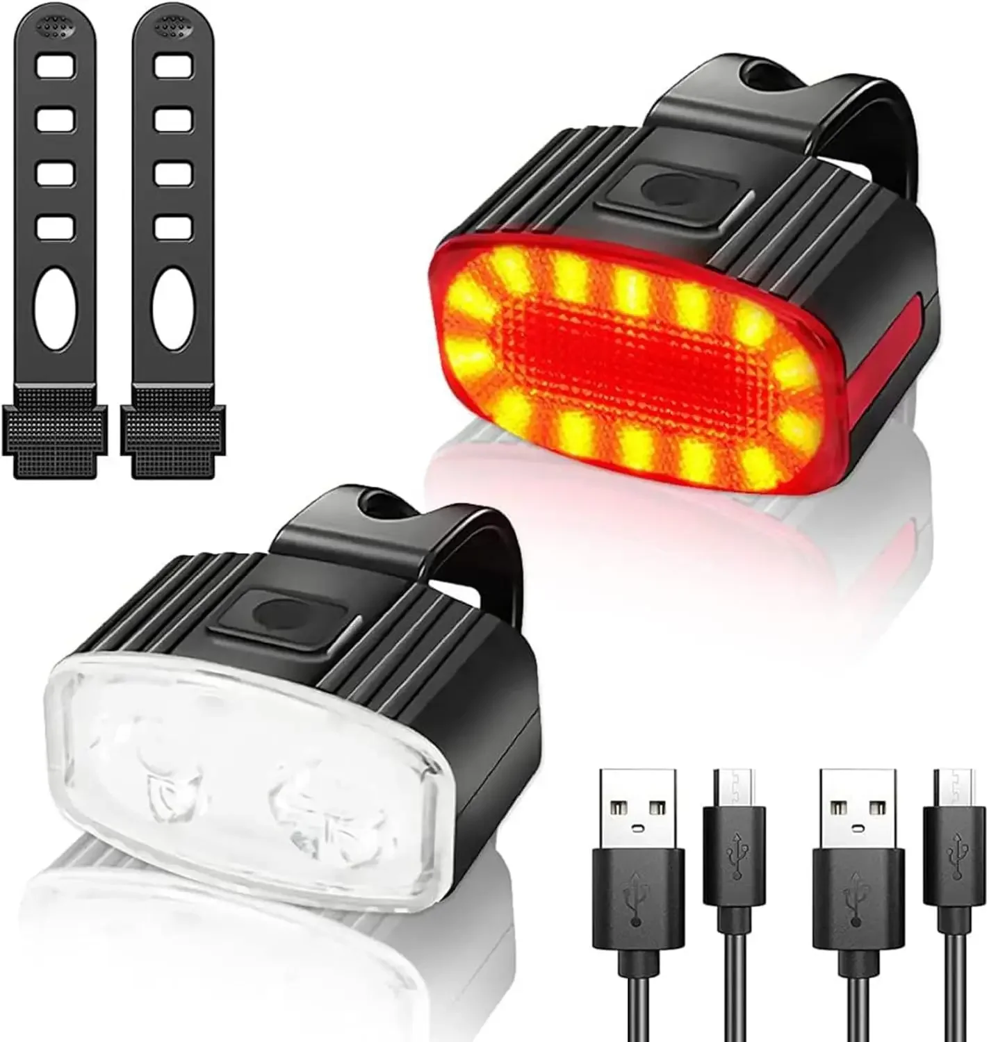 Cycling Bicycle Front Rear Lig - Bike Light Front Rear ulasan dan harga