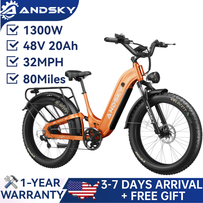 ANDSKY Gravita LS Step-Through - Commuting On Mountain Bike ulasan dan harga