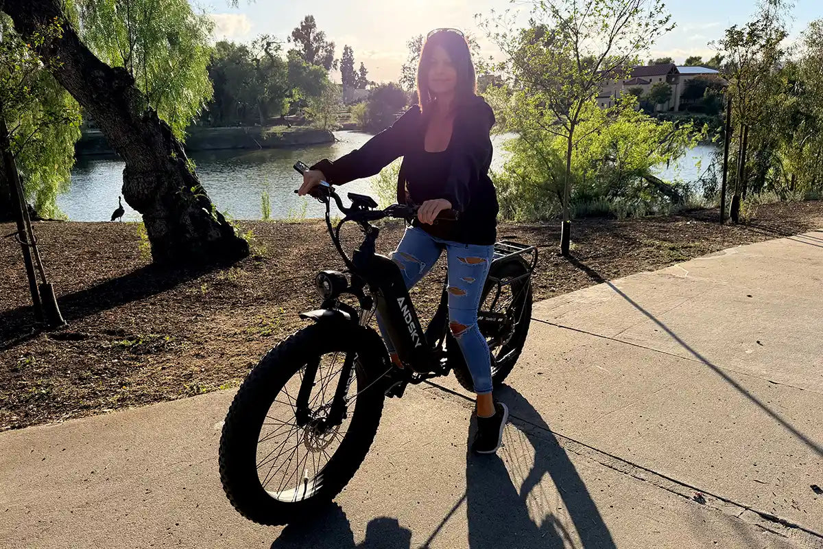ANDSKY Gravita LS Step-Through - Commuting On Mountain Bike ulasan dan harga