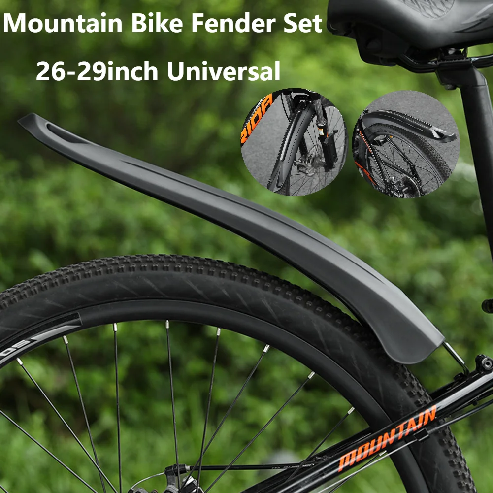2pcs Bicycle Fender PP Soft Pl - Fender Mudguard Set ulasan dan harga