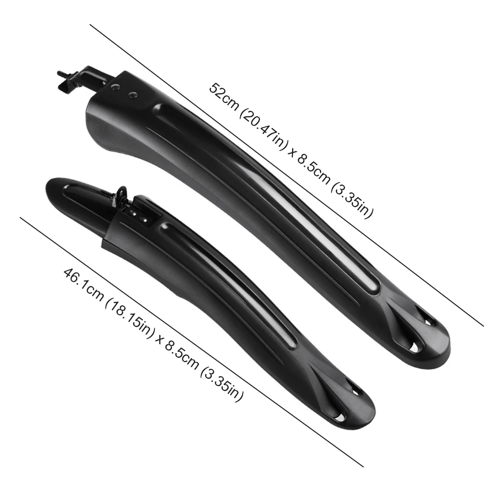 2pcs Bicycle Fender PP Soft Pl - Fender Mudguard Set ulasan dan harga