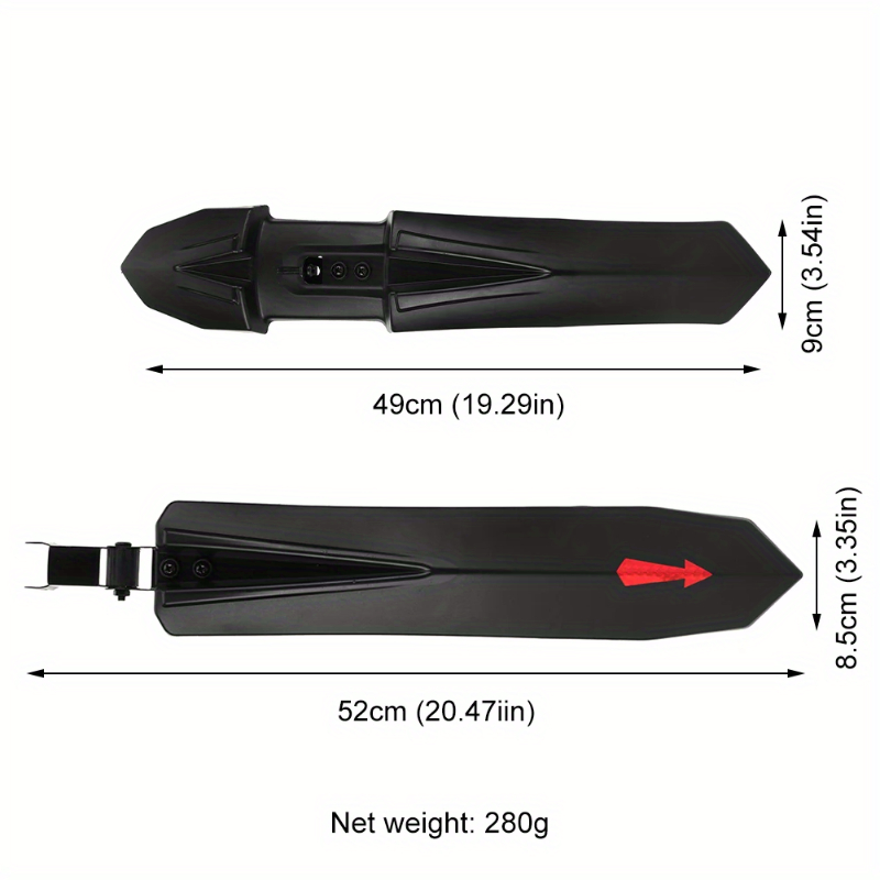 Bicycle Splash Fenders Set Mou - Fender Mudguard Set ulasan dan harga