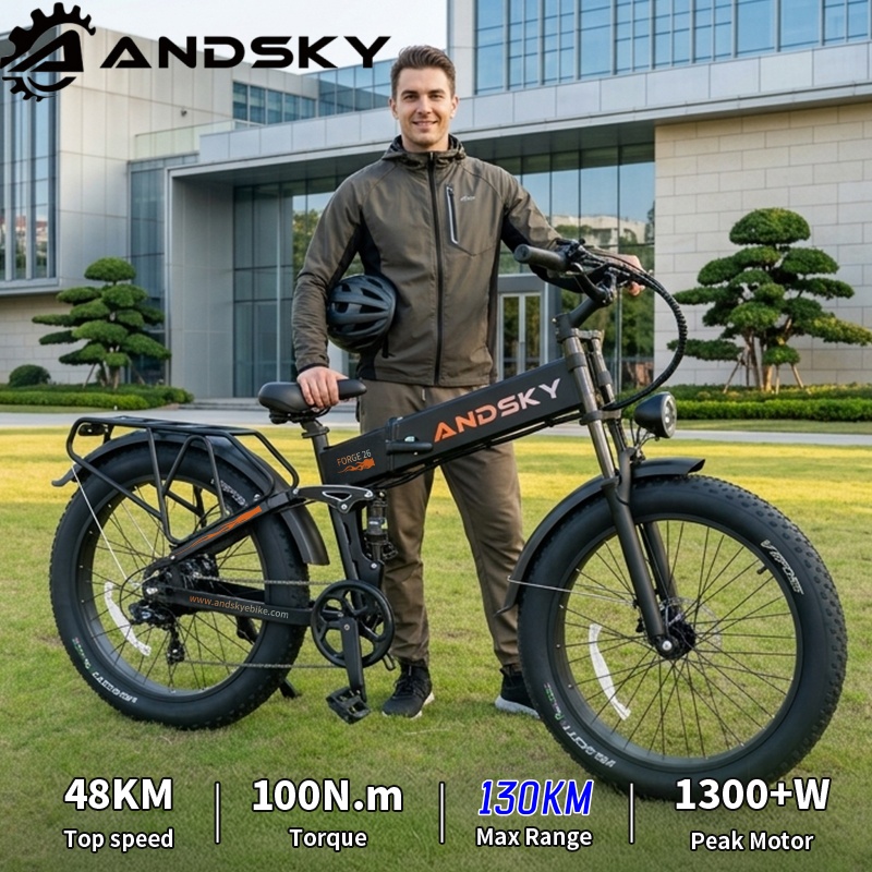 ANDSKY Forge 26 Full-Suspensio - Commuting On Mountain Bike ulasan dan harga