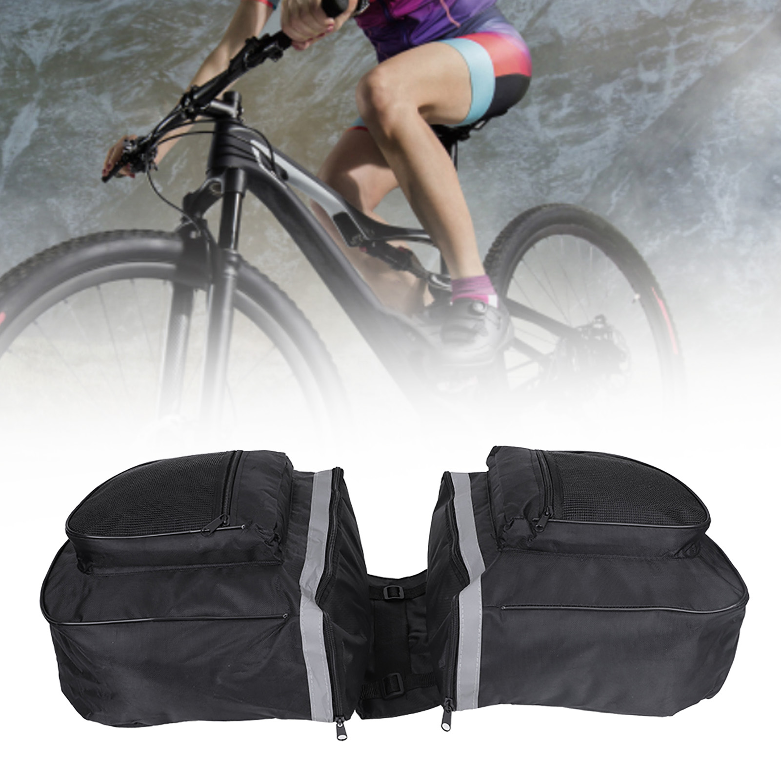 25L Waterproof Mountain Road B - Panniers Waterproof Rear ulasan dan harga