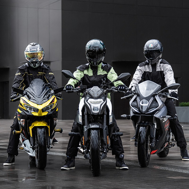 Oxford Motorcycle Rain Suit Wa - Cycling Commute In Rain ulasan dan harga