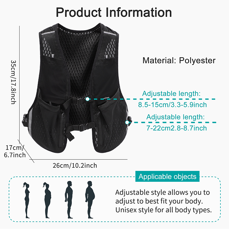 TINYAT Reflective Multi-functi - Reflective Vest Cycling ulasan dan harga