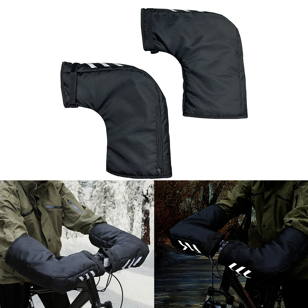 Reflective Handlebar Mittens 1 - Commuting On Mountain Bike ulasan dan harga