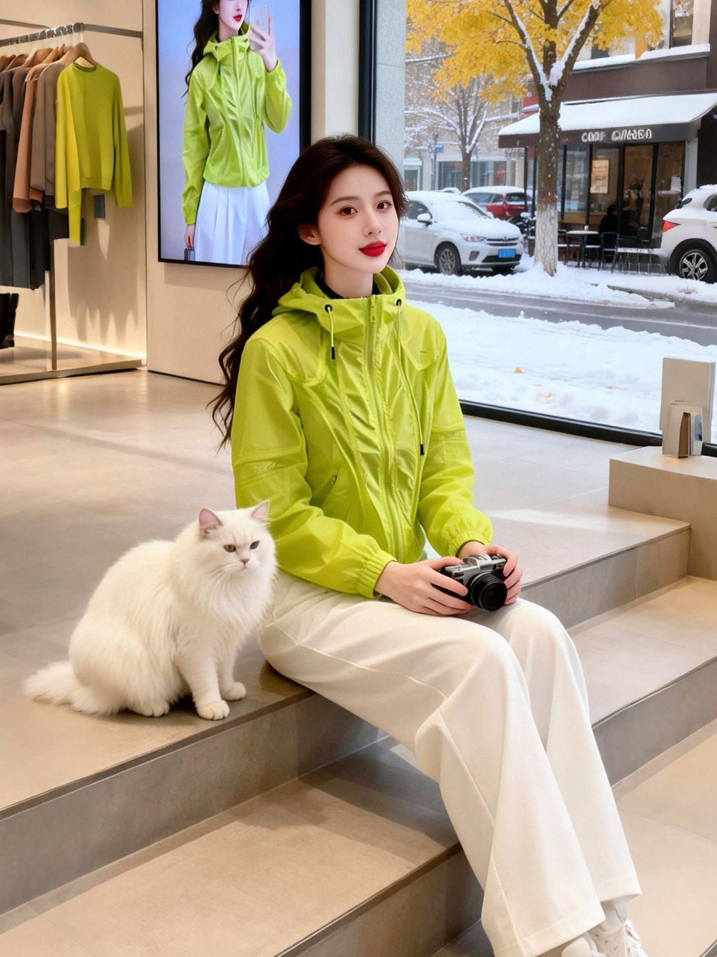 Elegant Ladies Short Jacket 20 - Cycling Commute Jacket ulasan dan harga