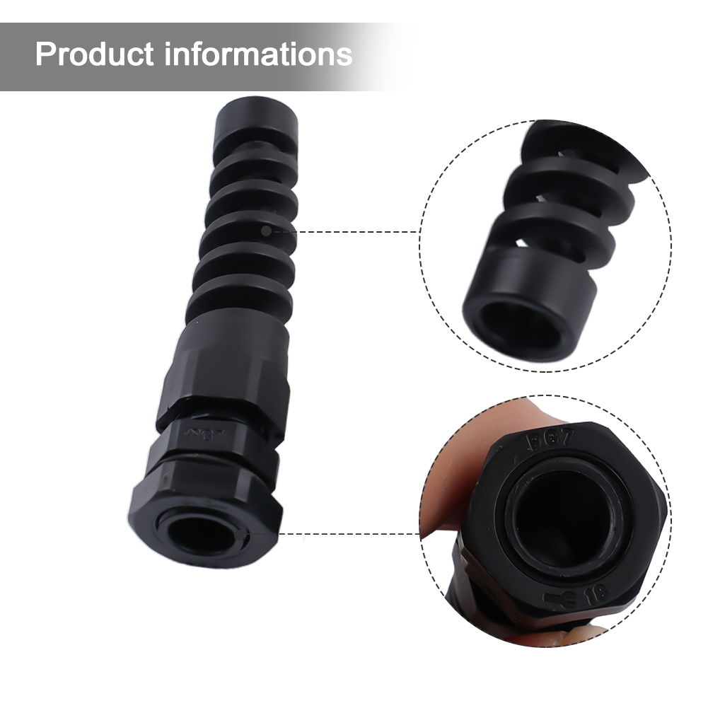 5pc PG7/PG9 M16/PG11 Soft Thre - Cable Lock Flexible ulasan dan harga
