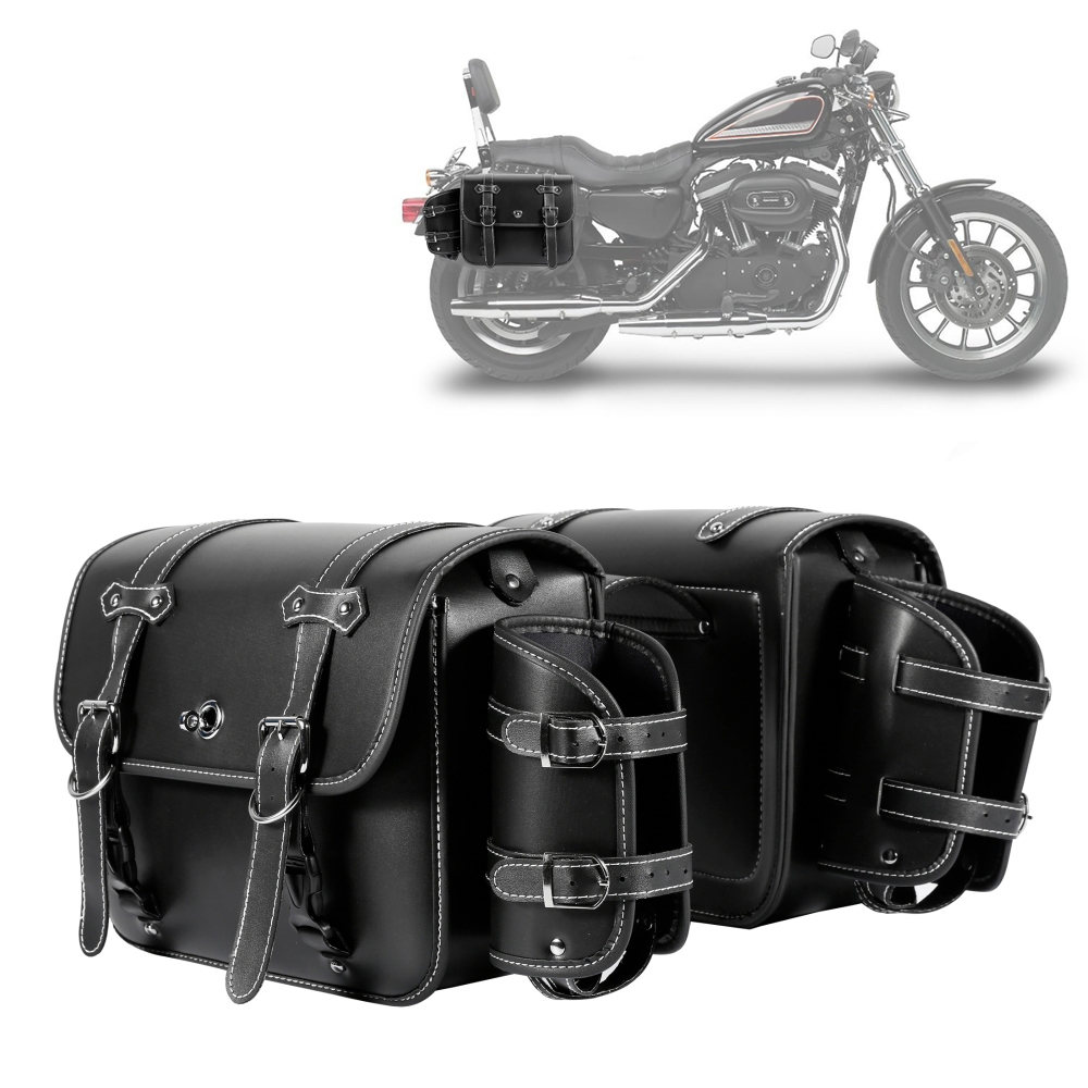Motorcycle Saddlebags with Cup - Panniers Waterproof Rear ulasan dan harga
