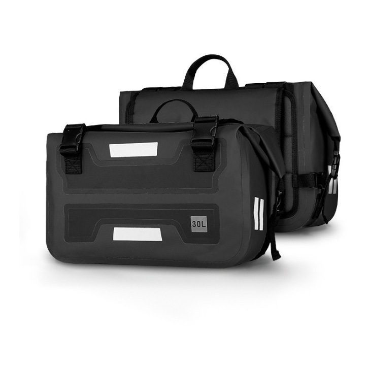 30L x2 Motorcycle Saddle Bags  - Panniers Waterproof Rear ulasan dan harga