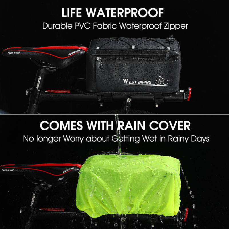 WEST BIKING Waterproof 4L Bicy - Panniers Waterproof Rear ulasan dan harga