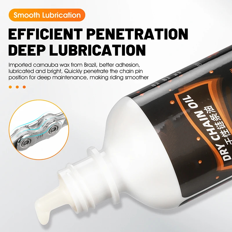 120ML Bicycle Dry Chain Lubric - Grease Waterproof Bike ulasan dan harga